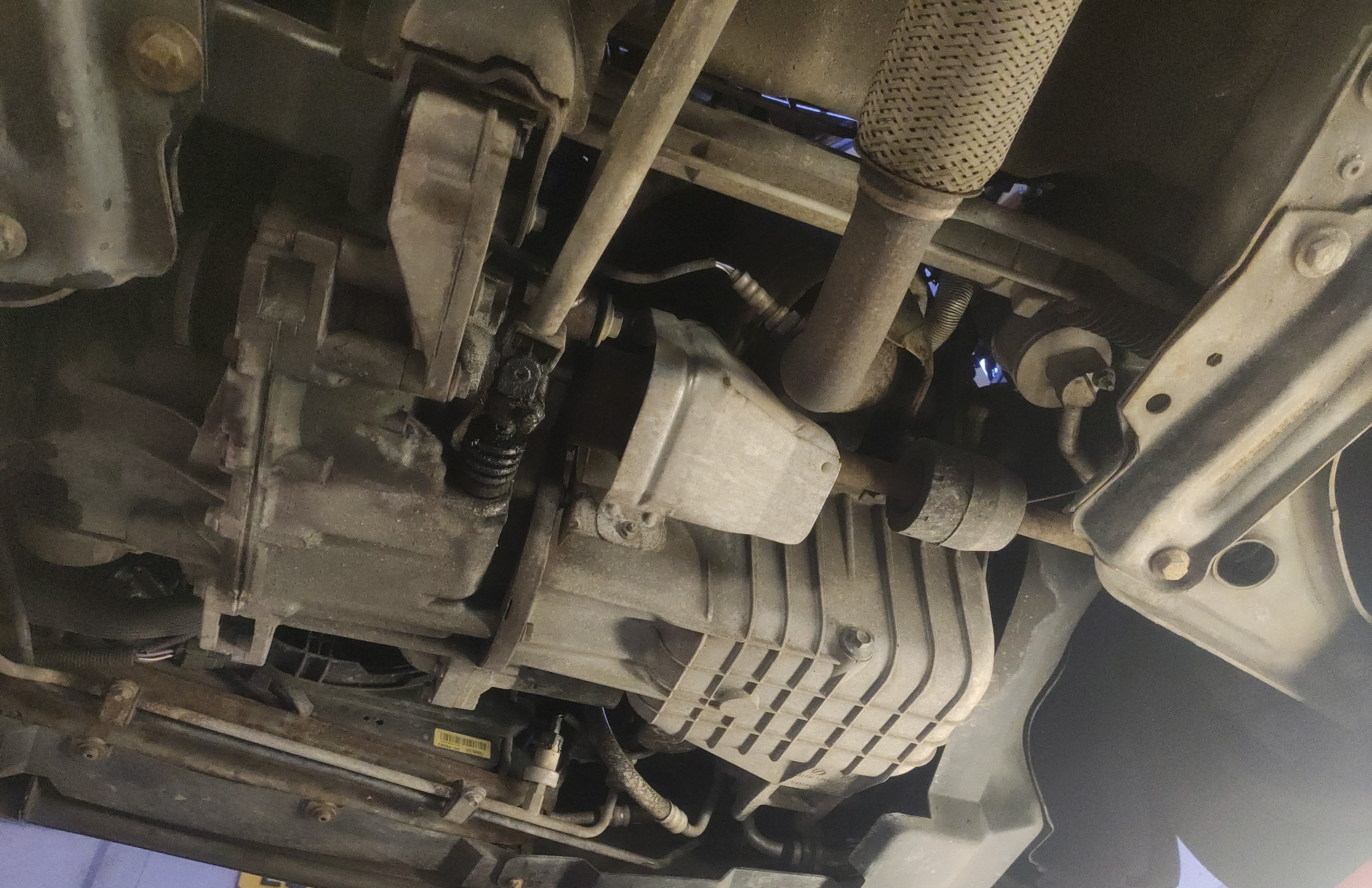 the bottom of my car