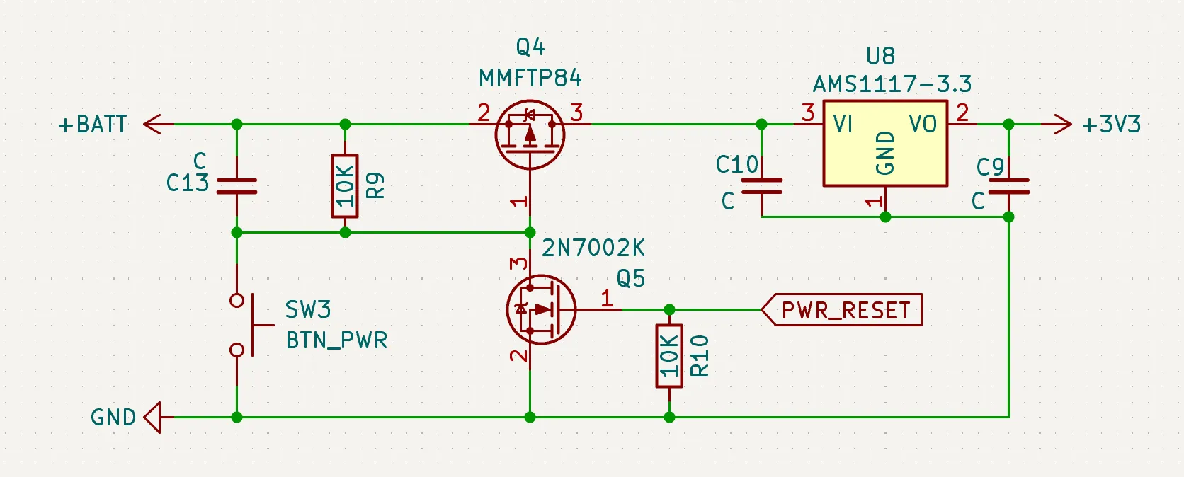 The power latch circuit