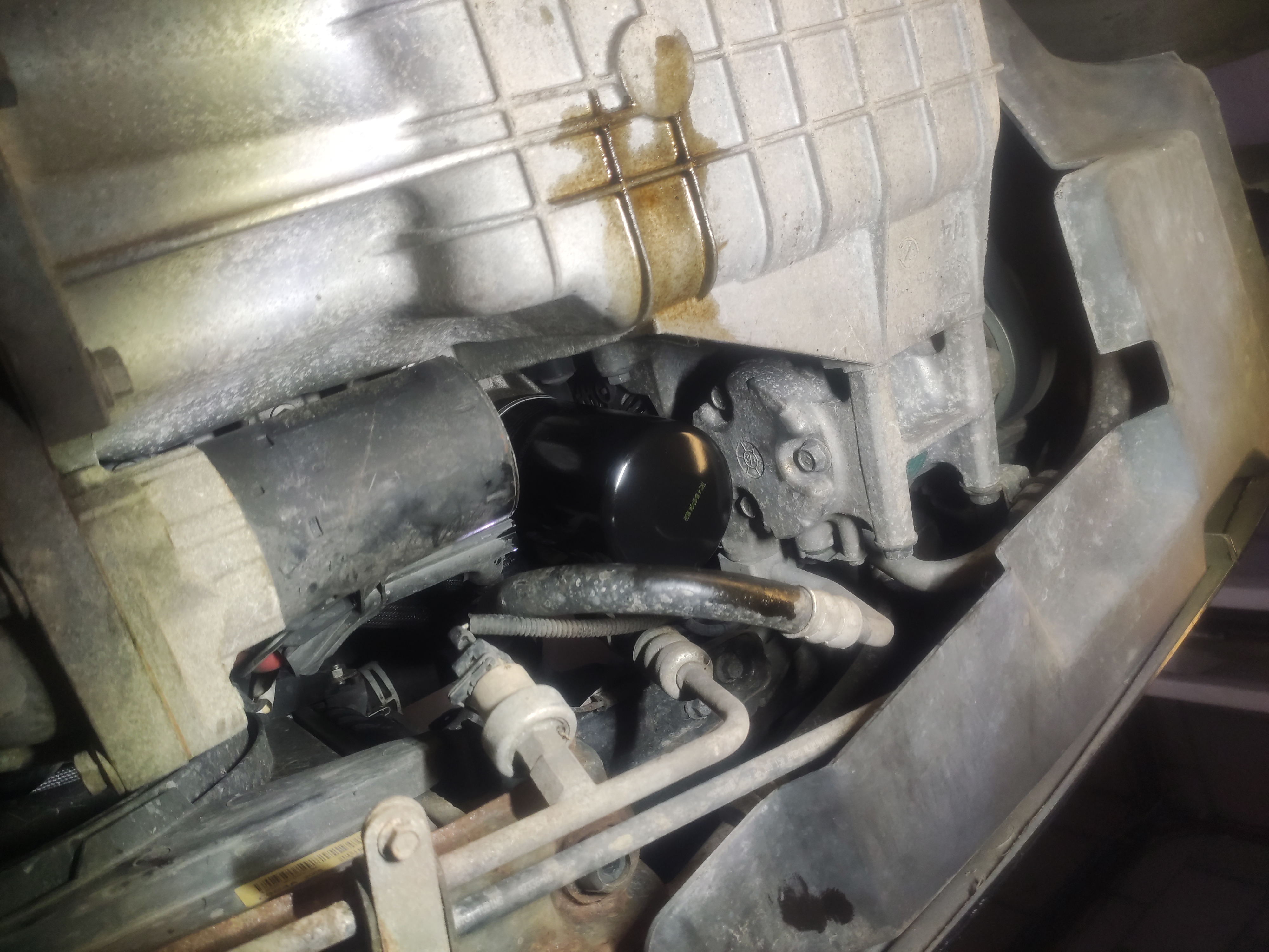 the new filter installed