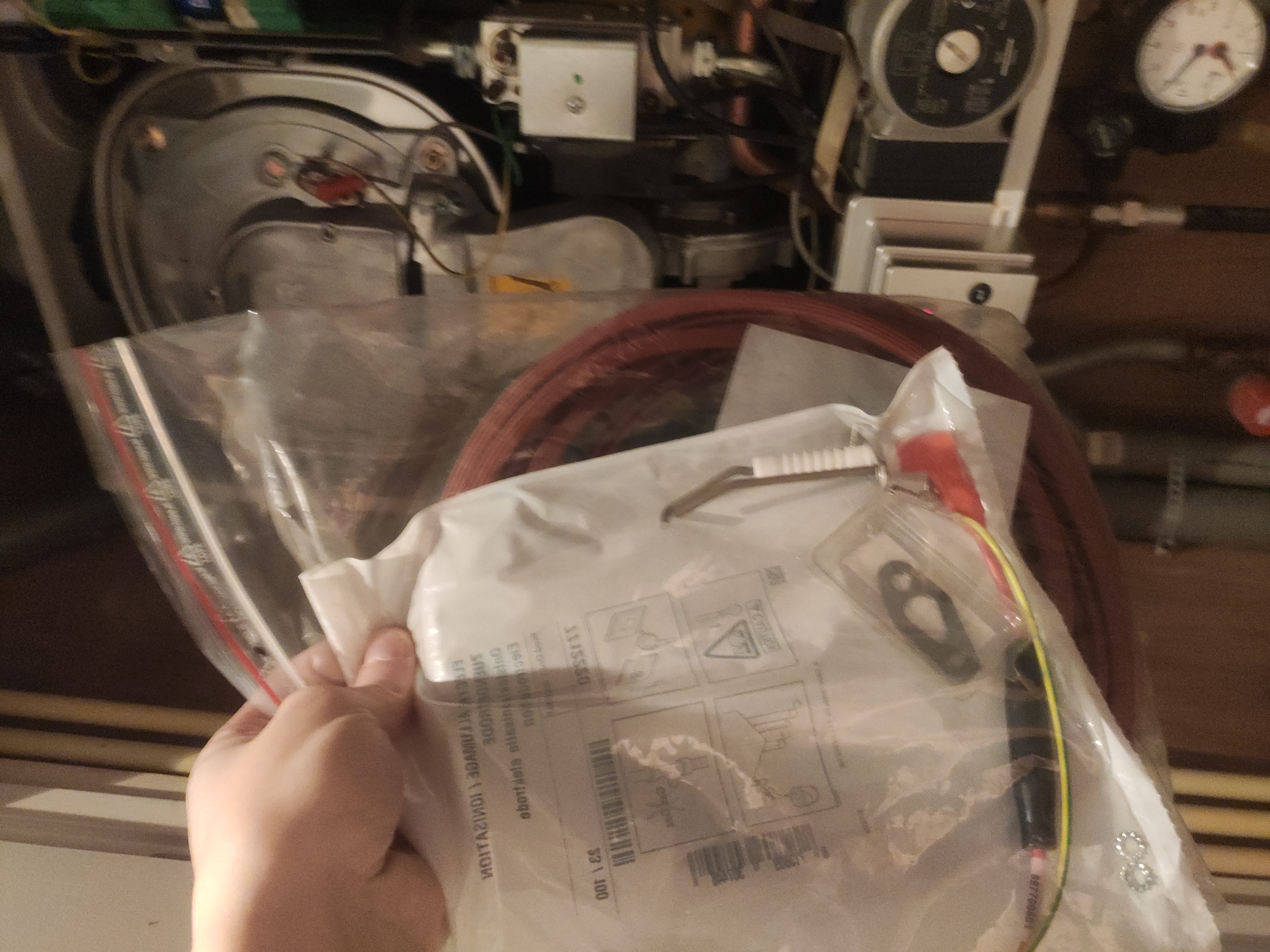 The replacement parts